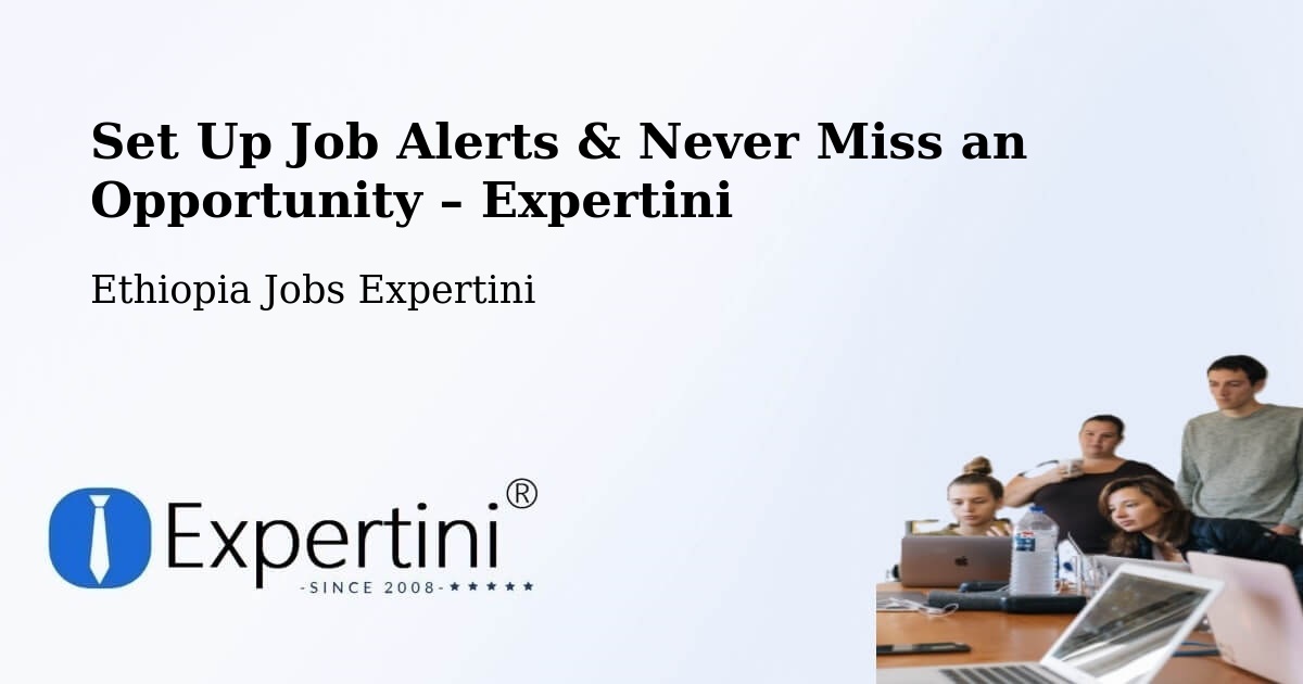 Job Alerts Guide – Get Notified About New Jobs in Ethiopia - Ethiopia Jobs Expertini